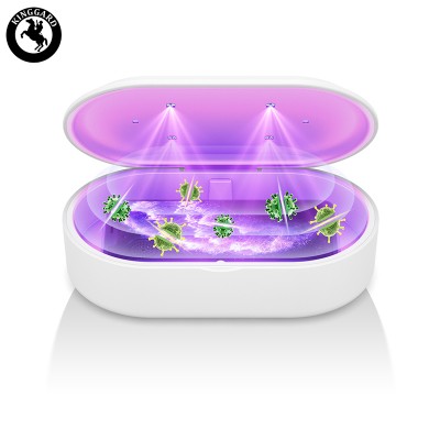 new style 15w fast charging multi-function wireless charger uv sterilizer box